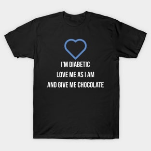 A Diabetic valentine's day T-Shirt